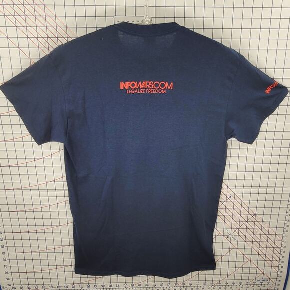 Infowars Hillary for Prison 2016 Gildan Vintage Political Men’s Tee - Picture 3 of 13